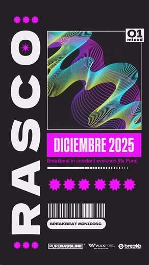 Manuel Rasco Mazo on Instagram: "¡No todo van a ser lanzamientos de vinilos! También quiero que disfrutéis de la música de la misma forma que yo la vivo. 🎧🔥He decidido abrir una nueva etapa: cada mes compartiré con vosotros una sesión exclusiva de menos de 30 minutos, mezclada con la máxima precisión y diseñada específicamente para quienes me seguís y sentís este sonido. En este primer volumen de 24 minutos, he querido rendir homenaje al Sonido Breakbeat Nacional. Una selección cuidada al deta