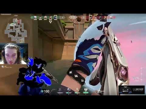 【Envy eggsterr】夜戮大削？关我蛋什么事！ 职业选手夜戮莲华古城第一视角pov解析 #无畏契约 #valorant