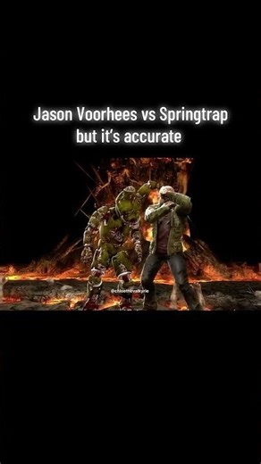 Jason Voorhees vs Springtrap