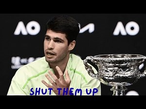 CARLOS ALCARAZ SILENCES CRITICS AFTER STUNNING DJOKOVIC IN AUSTRALIAN OPEN FINAL