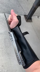 The Enforcer Gauntlet w Hidden Blade 😯🔥 Get yours: blade-city.com/products/the-enforcer-tactical-gauntlet-and-throwing-knives | Blade City Videos