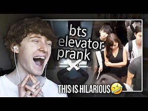 THIS IS HILARIOUS! (BTS Elevator Prank | Reaction/Review)