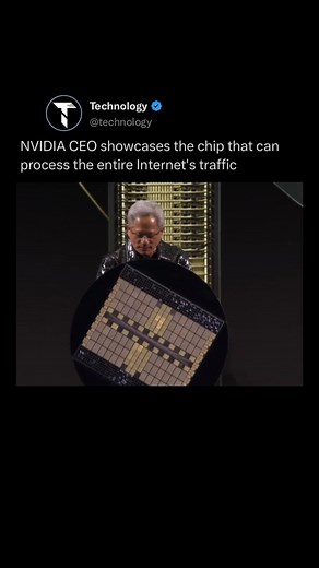 Technology | You NEED to follow @TECHNOLOGY to learn something NEW everyday 🤖🤯 NVIDIA has unveiled an extraordinary new chip that has the potential to... | Instagram