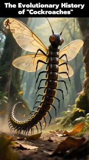 The Evolutionary History of "Cockroaches" #EvolutionaryHistory #evolutionarytheory #shorts