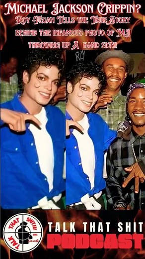 ‪@MichaelJackson‬ an Honorary Crip!!! The Story behind The Notorious Pic of MJ throwing up a C!