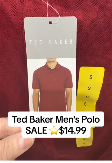 Ted Baker Men's Polo Sale - Only $14.99!
