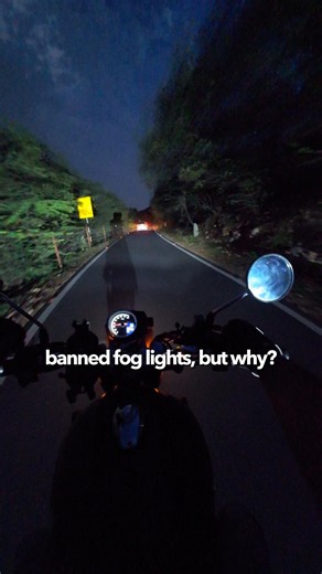 Fog Lights Banned? But They're Essential for Night Rides! 😳🏍️