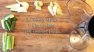 Who's ready for juice number 2?! This one is super tasty, using fennel as an ingredient! Did you know fennel facilitates digestion and assist in eliminating bad breath? Perfect to have first up in the morning! You can still download the recipes and join us here: http://bit.ly/FM-GJC Don’t forget to upload all of your juicy photo’s to Facebook or Instagram and tag @foodmatters and #FMgreenjuice to go in the draw to win 1 of 10 annual subscriptions to FMTV | Food Matters