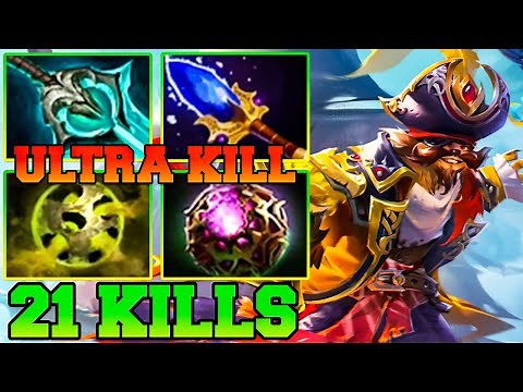 21 Kill Pangolier !! Pangolier Dota 2 Mid Pro Gameplay Build Guide Tips Offlane Tutorial Carry 7.35