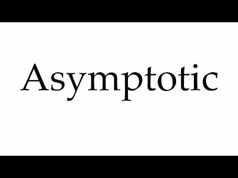 How to Pronounce Asymptotic