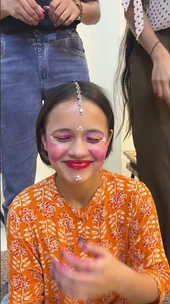 Funny Makeup Competition 😂 #shorts