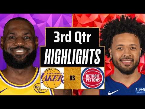 Lakers vs Pistons Full Game Highlights 3rd Qtr | Mar 23 | 2026 NBA Highlights