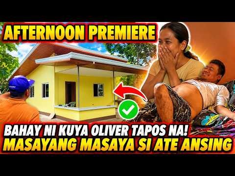 BAHAY NI KUYA OLIVER TAPOS NA! MASAYANG MASAYA SI ATE ANSING