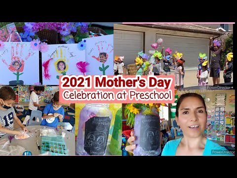 2021 Mother's day Celebration at Preschool / DYI Activities Ideas