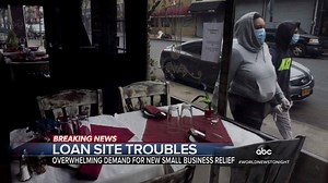 16K views · 220 reactions | LOAN SITE TROUBLES: Mary Bruce reports on the efforts by small business owners to get relief, with online applications for the second round of loans – the “Paycheck Protection Program” – opening Monday and demand so great some users reported glitches. https://abcn.ws/3aJ9pnO | ABC World News Tonight with David Muir | Facebook