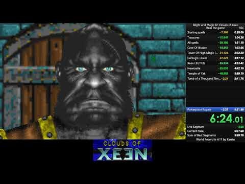 Might and Magic IV Clouds of Xeen Speedrun [7:50]