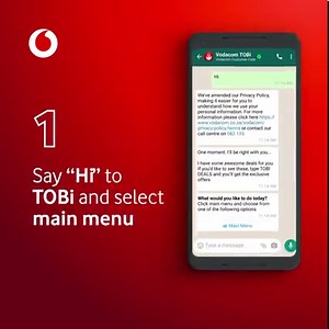 Need help cancelling your Airtime subscription? Ask TOBi! 🤖📲​ ​Save 082 009 8624 to your contacts then message "Hi" on WhatsApp to get started. 👉 Learn more here: https://bit.ly/3l9Twia | Vodacom