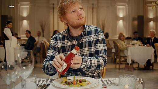 Ed Sheeran stars in Heinz advert