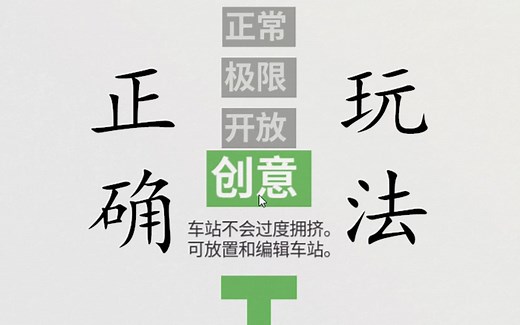 【过期牛奶】《迷你地铁》创意模式正确玩法