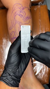 Bunny girl tattoo ASMR 🐇🐰 | Vago Tattoo