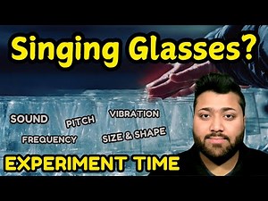 🔬🎶 Singing Glasses Experiment – The Science of Sound & Vibration! 🥂🎼
