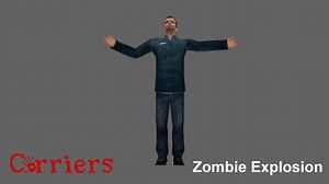 12 Days of Carriers: Zombie Exploding Animation video