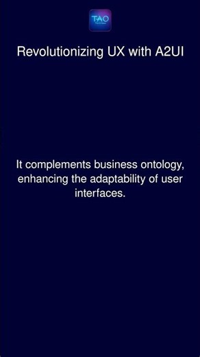 Revolutionizing UX with A2UI