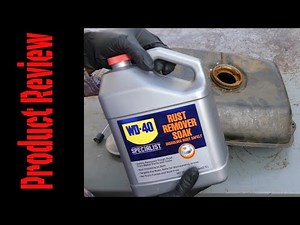 WD - 40 Specialist Rust Remover Soak Product Try.