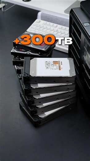 316TB! 12-bay NAS private cloud storage！🔥 #tech #orico #storage #privatecloud #pcbuild #assembly