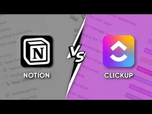 Notion vs ClickUp - Which Project Management Software is Better?