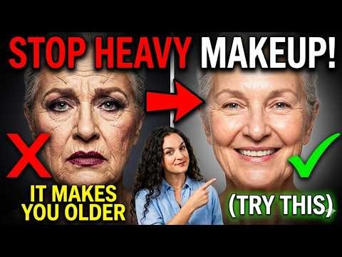 Stop Using Heavy Makeup! It Makes You Look Older (Try This)