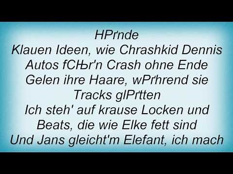 Absolute Beginner - Hammerhart Lyrics