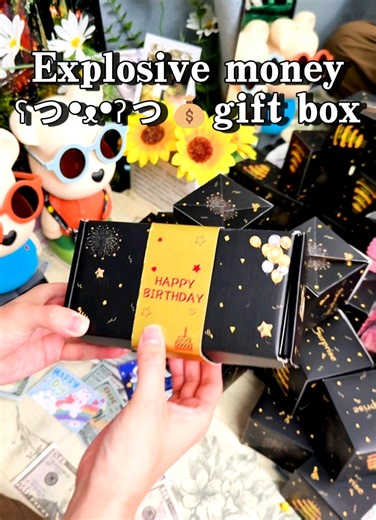 Explosive money$gift box#freemontstreetexperience #TechEssentials #gadgetgoals #FastCharging #phoneholder