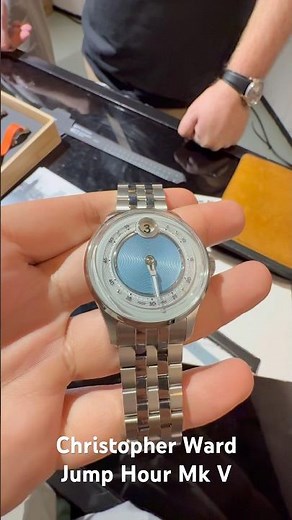 Christopher Ward just brought back their most iconic complication! Jump Hour Mk V