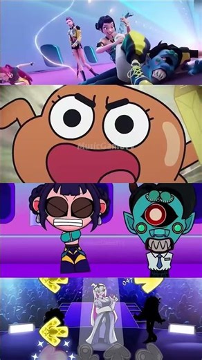 FNF Unleashed: Sprunki Takes on Gumball & Crew - Kpop Demon Hunters Showdown! #fnf #howitsdone #s...