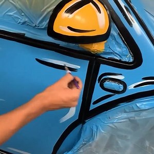 Transforming a VW Beetle into a Colorful Cartoon Dream! (Part 6) | MARKO