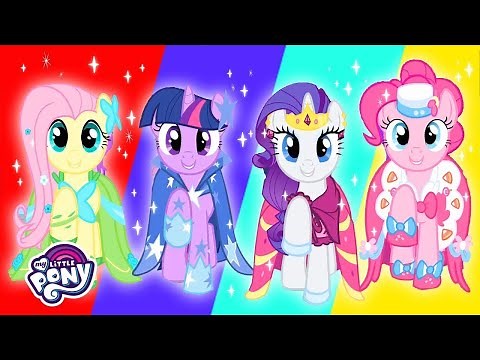 My Little Pony | Dress Up! Best Pony Outfits (The Best Night Ever) | MLP: FiM