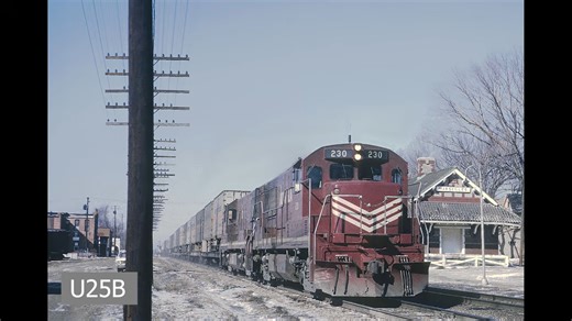 通用电气公司通用型机车的历史（U 型机车）视频搬运