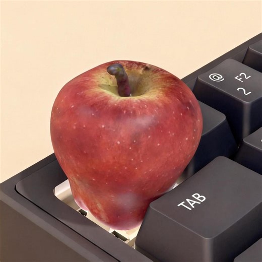 Handmade Red Apple Resin Keycap, 3D Printed ESC Key - Etsy Canada