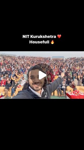Aman Dhattarwal on Instagram: "It was my pleasure to be Guest Speaker on 26th Jan at NIT Kurukshetra. Very cheerful audience. Love you all 3000❤️ Special thanks to students of I&E Society for doing all efforts. #seminar104 #NIT. #housefull"