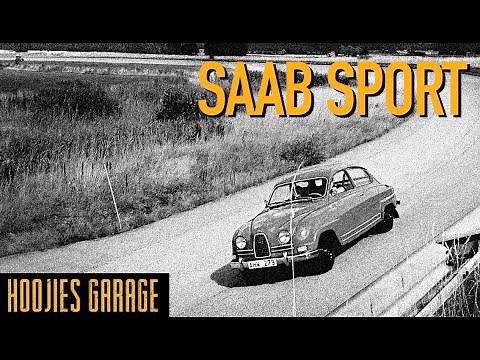 1963 SAAB 96 SPORT MAKING A LAP ON THE SAAB / NEVS TEST TRACK