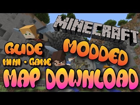Minecraft Xbox 360/One/PS3/PS4/PE/Wii U - Modded Glide Mini Game Map W/Download