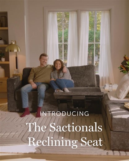 15 reactions | The ultimate comfort of a recliner without sacrificing Lovesac's signature style and adaptability – Introducing the Sactionals Reclining Seat. Head to your local showroom to learn about the innovative hidden powered recline, seamless design, and endless adaptability. | Lovesac | Facebook