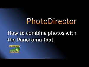 How to combine photos with the Panorama Tool