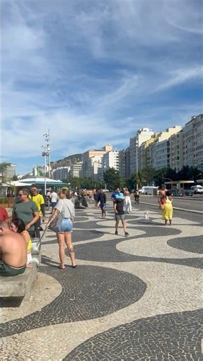 🇧🇷🔥⛱️ Copacabana Boardwalk 🏝️ Río de Janeiro