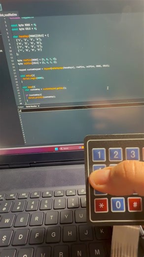 Video of the keypad working!