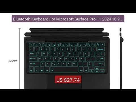 Bluetooth Keyboard For Microsoft Surface Pro 11 2024 10 9 8 X ... — Best Buy 2026 | Great Quality!