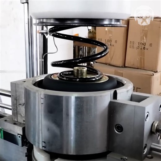 They are making truck spring brake chambers | Amazing World & Architecture