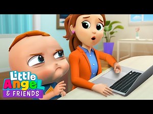Be Patient, Wait For Your Turn Baby John | Little Angel And Friends Kid Songs