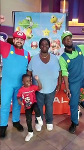 💙❤️💚 . Natasha Youngblood & Son Nathan Youngblood had Fun watching the movie year 2023 at Theater